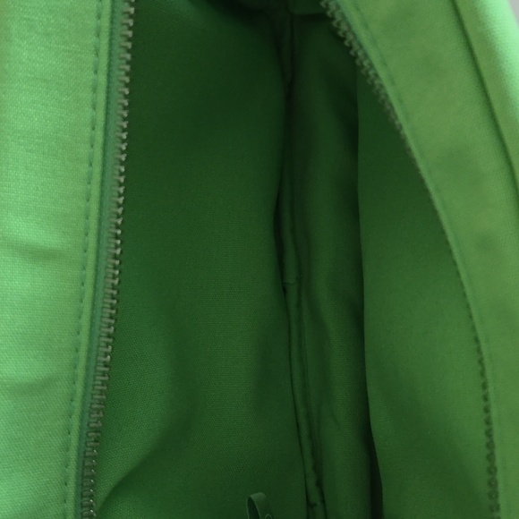 New never used Valentino pouch clutch  9x6 in vibrant spring color VLogo - Picture 6 of 9